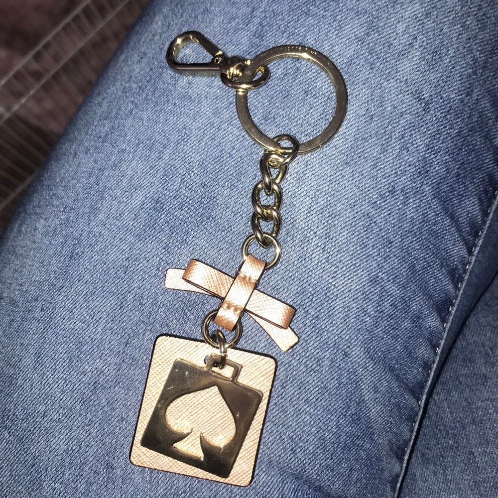 kate spade keychain